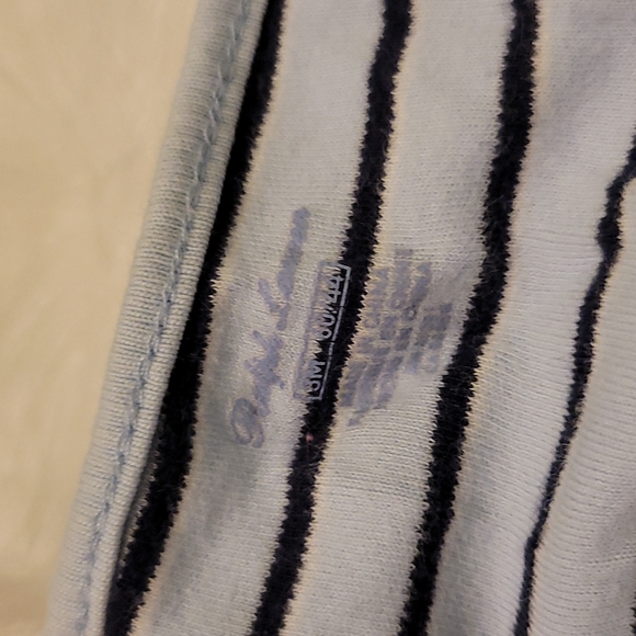 Ralph Lauren Striped Onesie w Clasps - 6 Mos - Picture 4 of 6